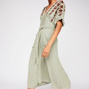 Free People Love To Love You Midi Dress, L
